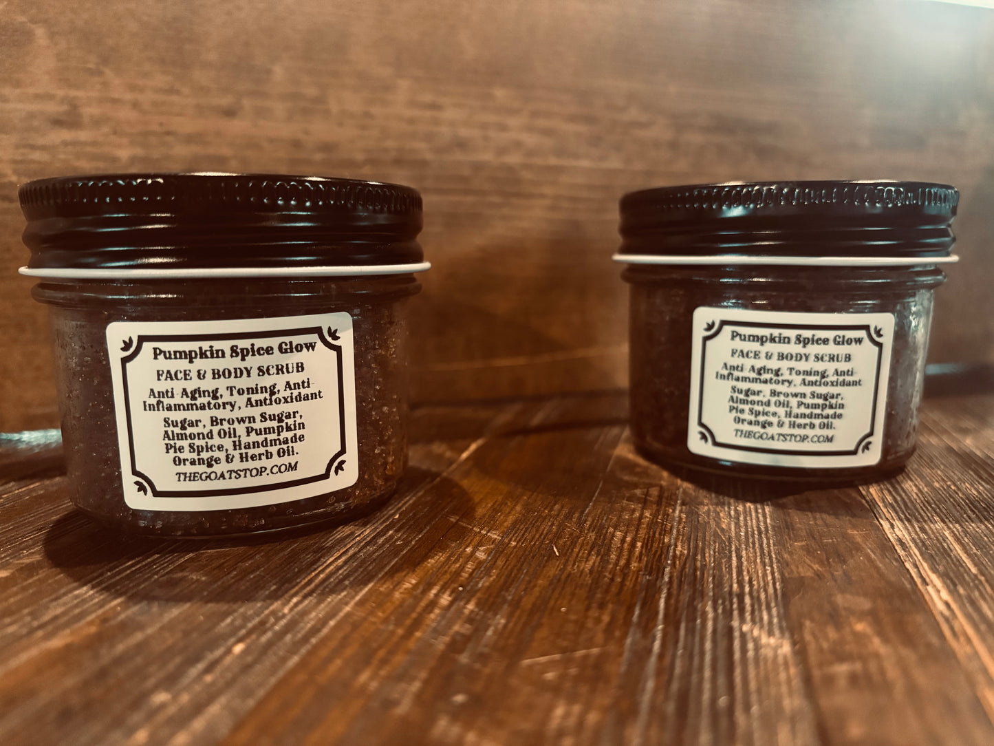 SEASONAL PUMPKIN SPICE GLOW FACE & BODY SCRUB (Toning & Anti-Aging)