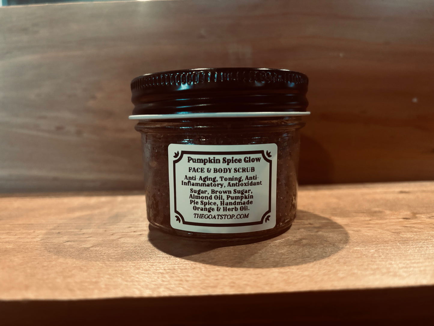 SEASONAL PUMPKIN SPICE GLOW FACE & BODY SCRUB (Toning & Anti-Aging)