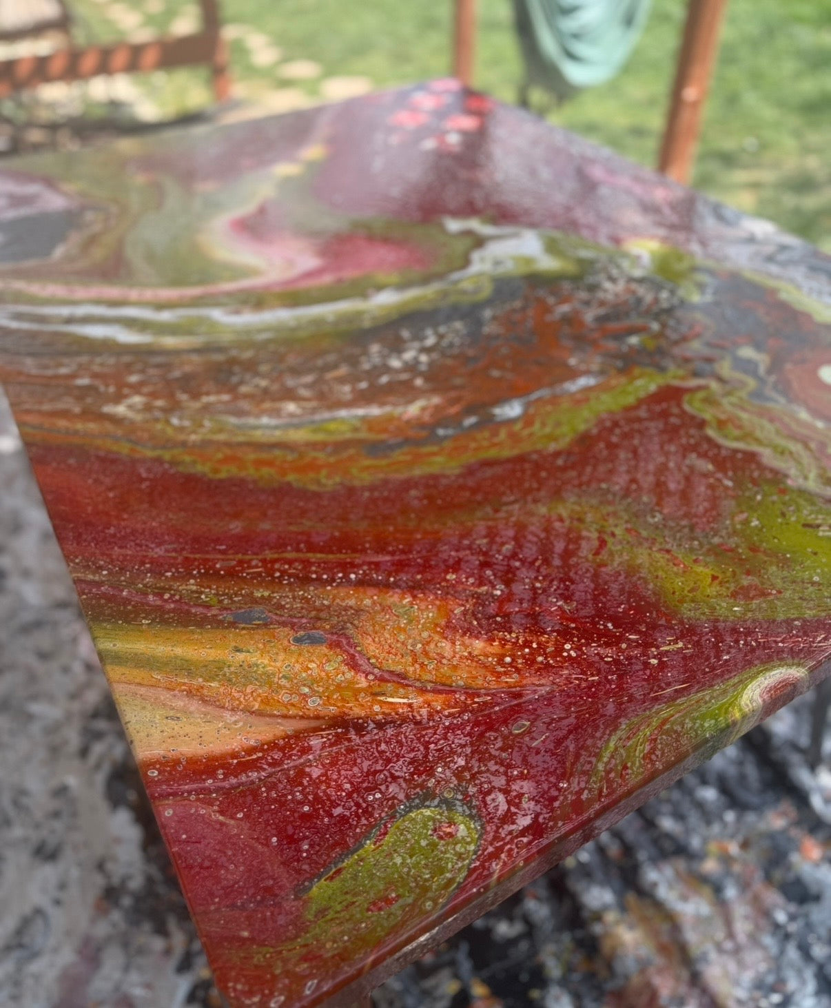34 Original Pour Painting